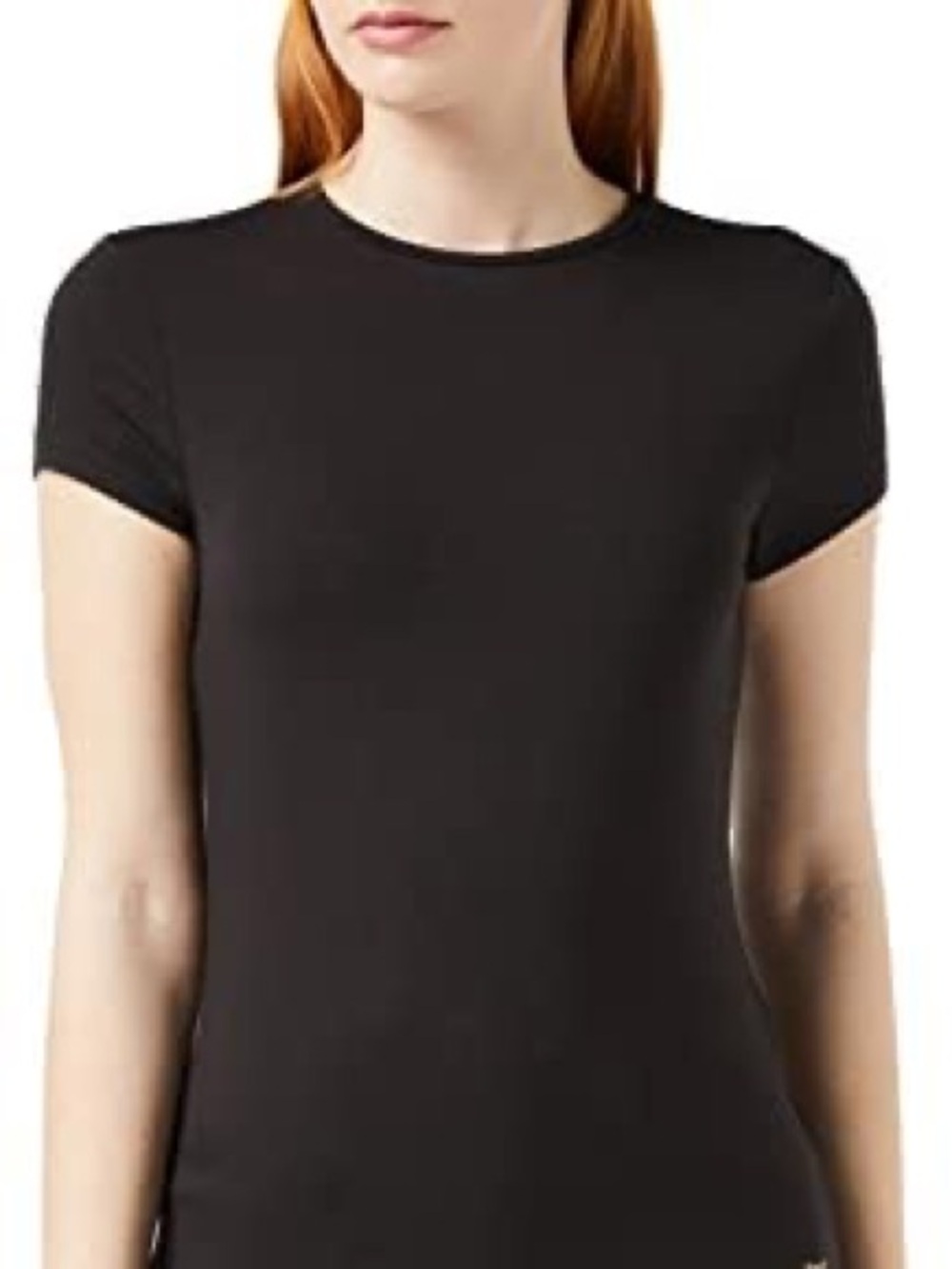 Ted Baker London Black Short Sleeve Crew Neck Tee